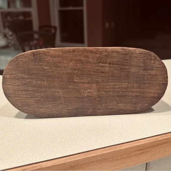 Vintage Dragonfly Silk Bag Wood Handle Artisanal Boho Asian Statement - Picture 5 of 11